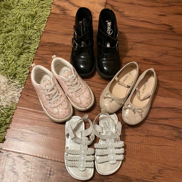 Carter's Other - Girls size 10 shoe Bundle